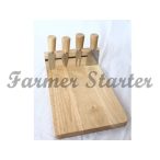 Wooden Cheese Serving Set