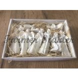 Bethlehem Figures Set - made of paintable, colorable material 