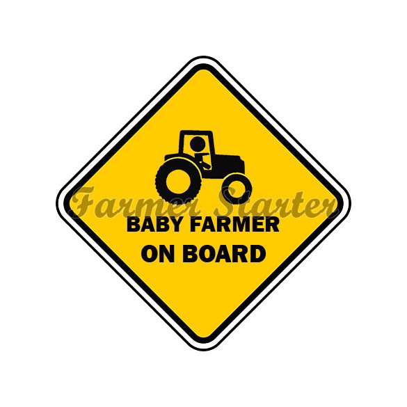 Baby Farmer on board - autós matrica