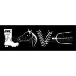 LOVE Farm matrica - ló mintával