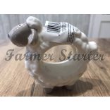 Lamb Pepper and Salt Shaker set with Napkin Holder
