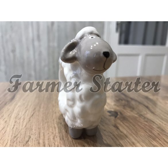 Lamb Pepper and Salt Shaker set with Napkin Holder