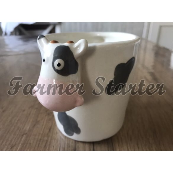 Calf and Cow Patterned Mug