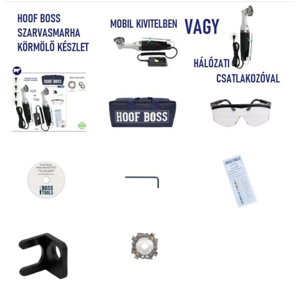 Hoof Boss körmölő készlet – Szarvasmarha