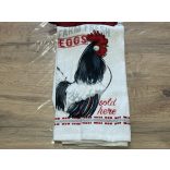 Konyharuha, edényfogó szett - Vintage kakas farm