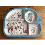 Gyermek tányér készlet - lányos színben / fiús színben