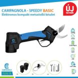 Campagnola Speedy körmölő metszőolló készlet – 2 db akkumulátor
