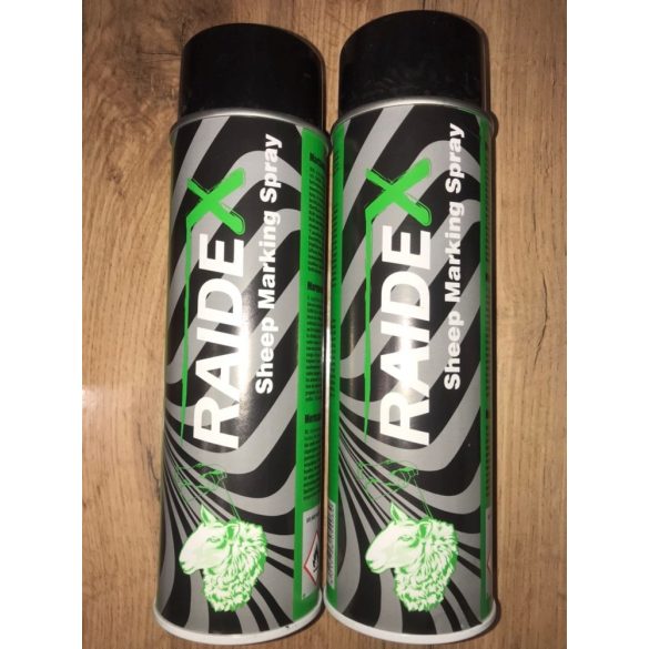 Raidex juh jelölő spray - zöld 500 ml