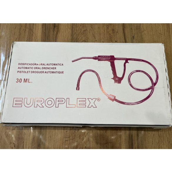 Gyógyszeradagoló drencspisztoly automata 30 ml - Europlex 