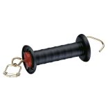 Villanypásztor kapufogó, szalagcsatlakozóval, fekete, 44947