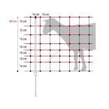 Juhháló VERTICAL 90cm/50m 1 tüskés