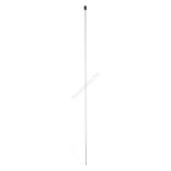 Oszlop hálóhoz 105cm/13mm fehér 1 tüskés