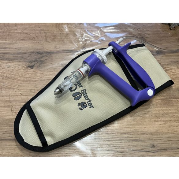 Belt with drenchgun holsters