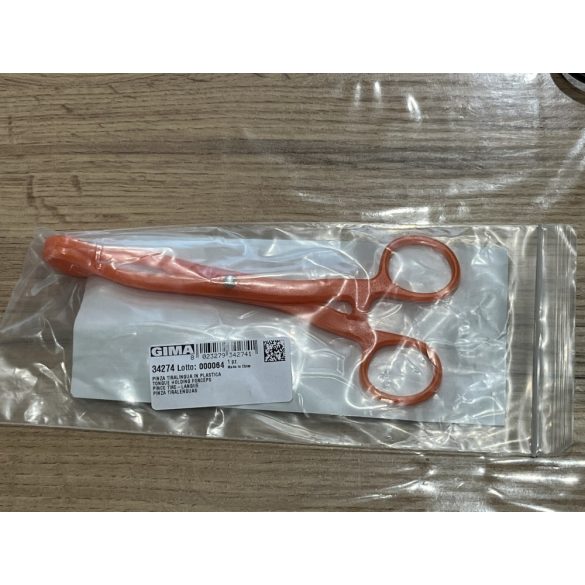 Műanyag nyelvfogó – 15 cm