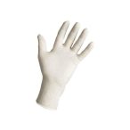 Latex hand gloves