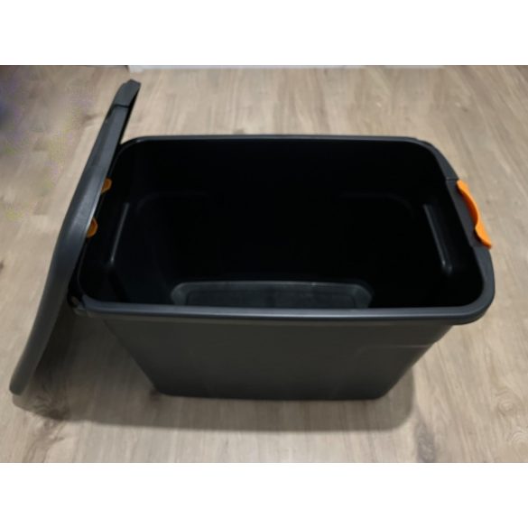 Nagy tároló doboz jól záródó tetővel – 40 liter