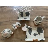 Boci, tehén mintás reggeliző készlet