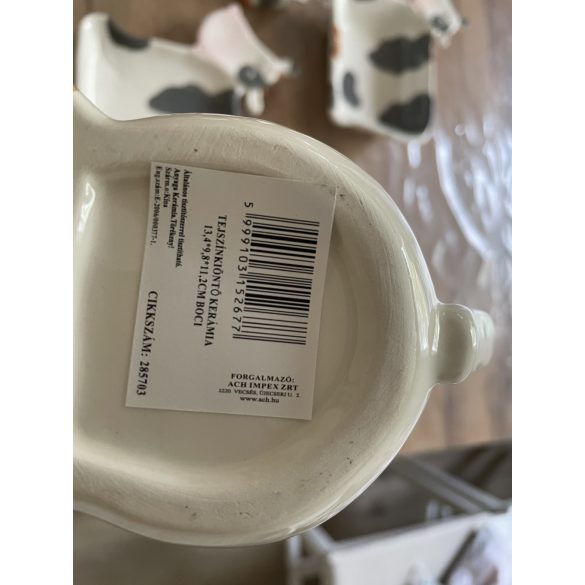 Boci, tehén mintás reggeliző készlet