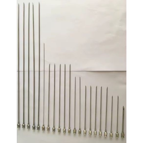 Vérvételi tű, sterilizálható 1,8 - 2,5 x 60 - 300 mm nagy méretek! 