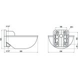 Prémium nyomónyelves önitató – műanyag