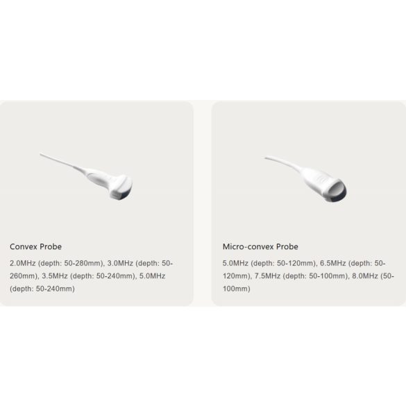 DAWEI FULL VÍZÁLLÓ ULTRAHANG VIZSGÁLÓFEJJEL