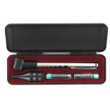 Otoszkóp + pupillalámpa - 4 részes készlet