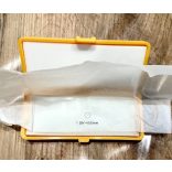 Tárgylemez, kalibrációs mikrométer 1 DIV = 0,01 mm