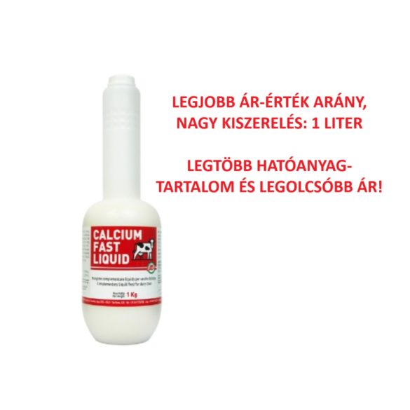 CALCIUM FAST LIQUID - Gyors felszívódású kalcium készítmény - 1 liter