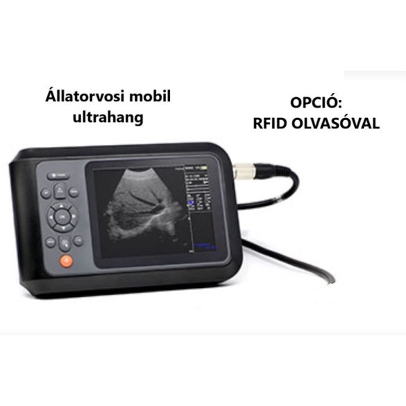 Mobil ultrahang készülék konvex vizsgálófejjel, 2db akkumulátorral (ÚJ ÁLLAPOT)