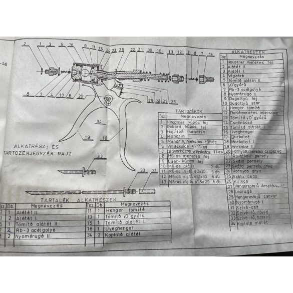 MEDICOR Tömegoltó készülék - 1982-es gyűjtői darab Új