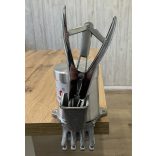 Elasztrátor munkaállomás gumigyűrű adagoló