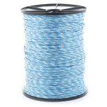 SKYFALL 400 villanypásztor vezeték, 400m, 4mm, 0,15ohm/m, 200 kg, kék-fehér