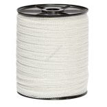 ECO SAIL 40 villanypásztor szalag, fehér, 3,8 Ω/m, 120kg, 200m, 40mm