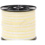 PROFI SAIL 20 villanypásztor szalag, fehér, 0,4 Ω/m, 90kg, 200m, 20mm