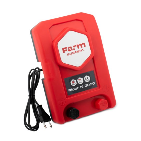 FARMSYSTEM RIDER N2000 230V, 2J, VAGY 12V NAPELEMHEZ és AKKUMULÁTORHOZ