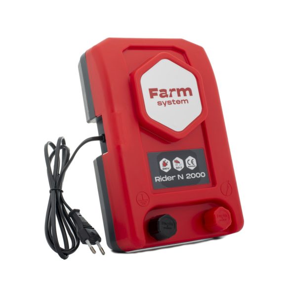 FARMSYSTEM RIDER N2000 230V, 2J, VAGY 12V NAPELEMHEZ és AKKUMULÁTORHOZ