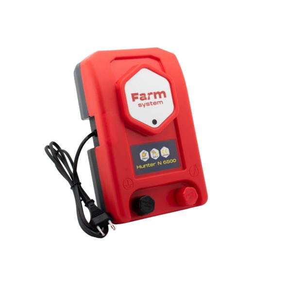 FARMSYSTEM HUNTER N6500 230V, 6,57J, VAGY 12V NAPELEMHEZ, AKKUMULÁTORHOZ