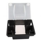 Átlátszó kompakt patkányláda magasított tetővel