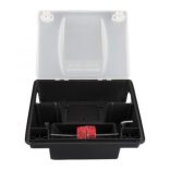 Átlátszó kompakt patkányláda magasított tetővel