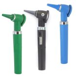 Otoscop / otoszkóp készlet – száloptikás, 7db tölcsérrel