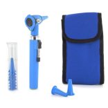 Otoscop / otoszkóp készlet – száloptikás, 7db tölcsérrel