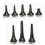 Állatorvosi prémium otoscop / otoszkóp készlet – 8 db fültölcsérrel